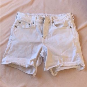 American Eagle White Shorts